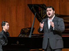 Liederabend, at Juilliard School