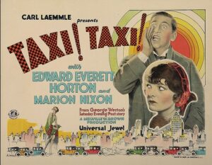 Silent Clowns Film Series: Taxi! Taxi! (1927) at the Bruno Walter Auditorium